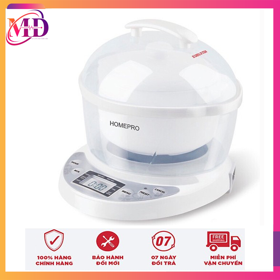 [CHÍNH HÃNG] Nồi chưng yến bằng sứ chuyên dụng HOMEPRO MODEL HP-7M- BH 12 tháng