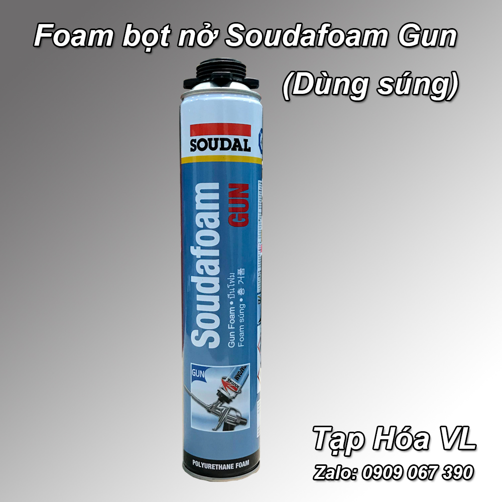 Foam bọt nở Soudafoam (dùng sún g bắn foam bọt nở)