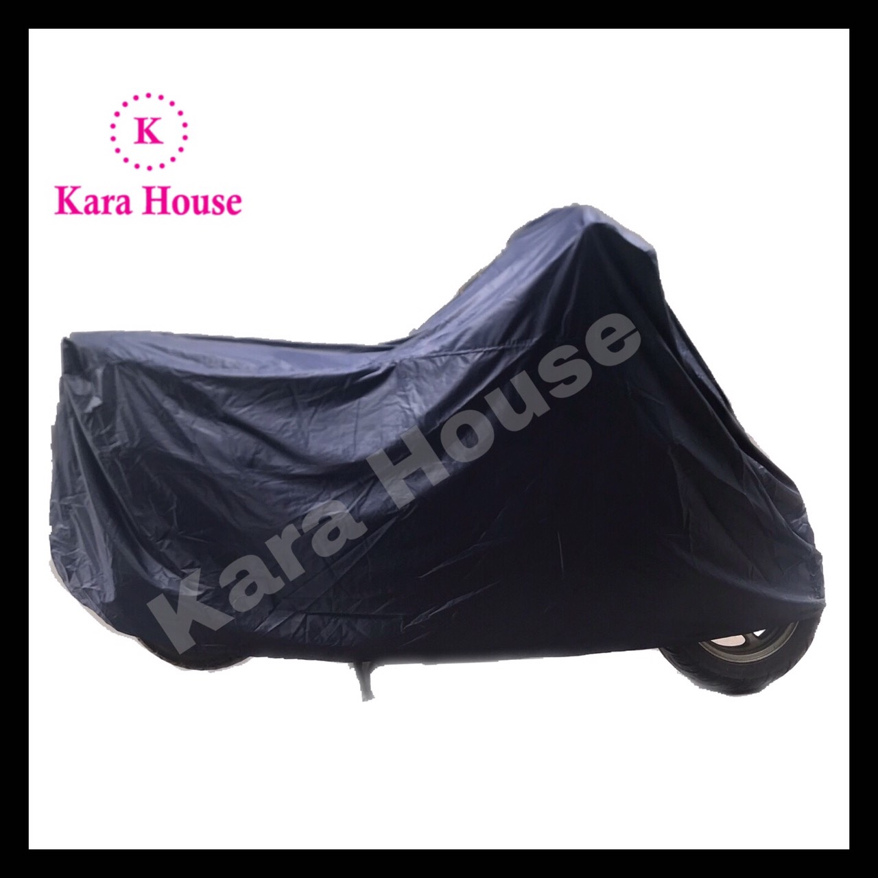 Bạt trùm xe máy vải dù cao cấp ( nặng 1.3kg ) Kara House, phù hợp mọi loại xe máy [ 7 màu tùy chọn ] - Gia Phú Lock Store