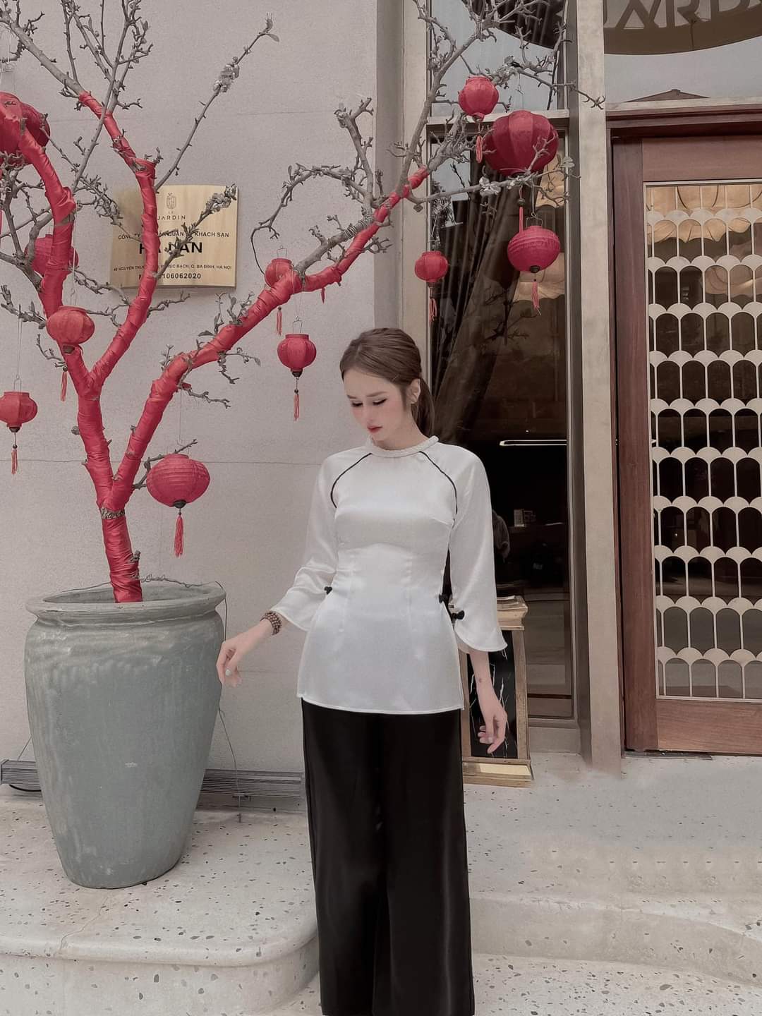 [HCM]ĐỒ LAM ĐI CHÙA NÚT TÀU VẢI LỤA CAO CẤP SANG TRỌNG