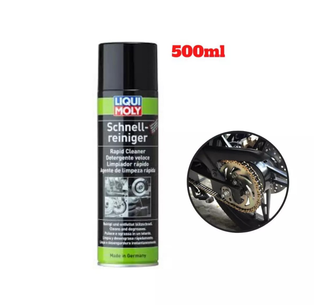 Vệ sinh tẩy dầu mỡ liqui moly rapid cleaner 3318 - 500ml made in germany