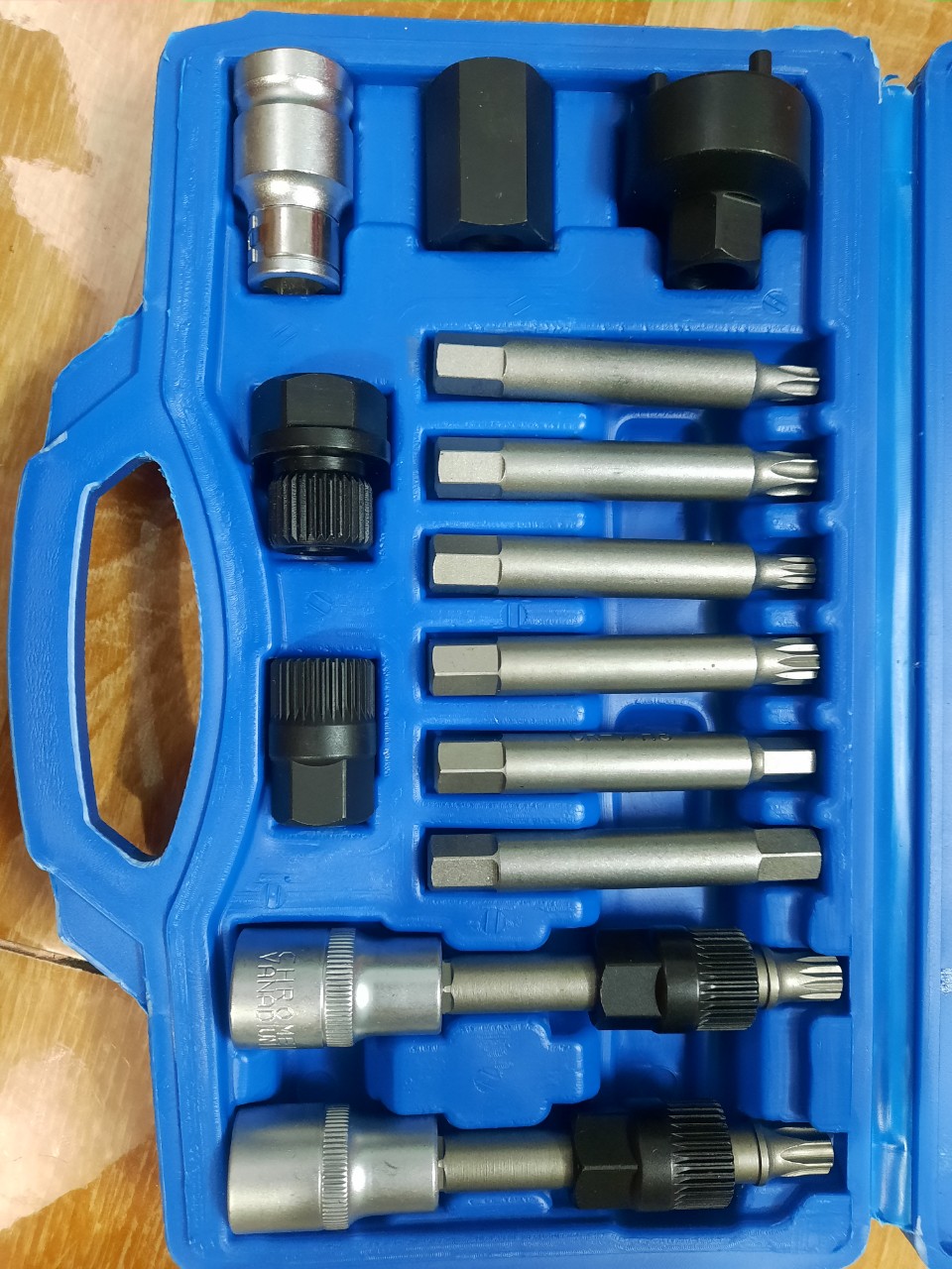 Dụng cụ tháo Buly đầu máy phát 13 chi tiết