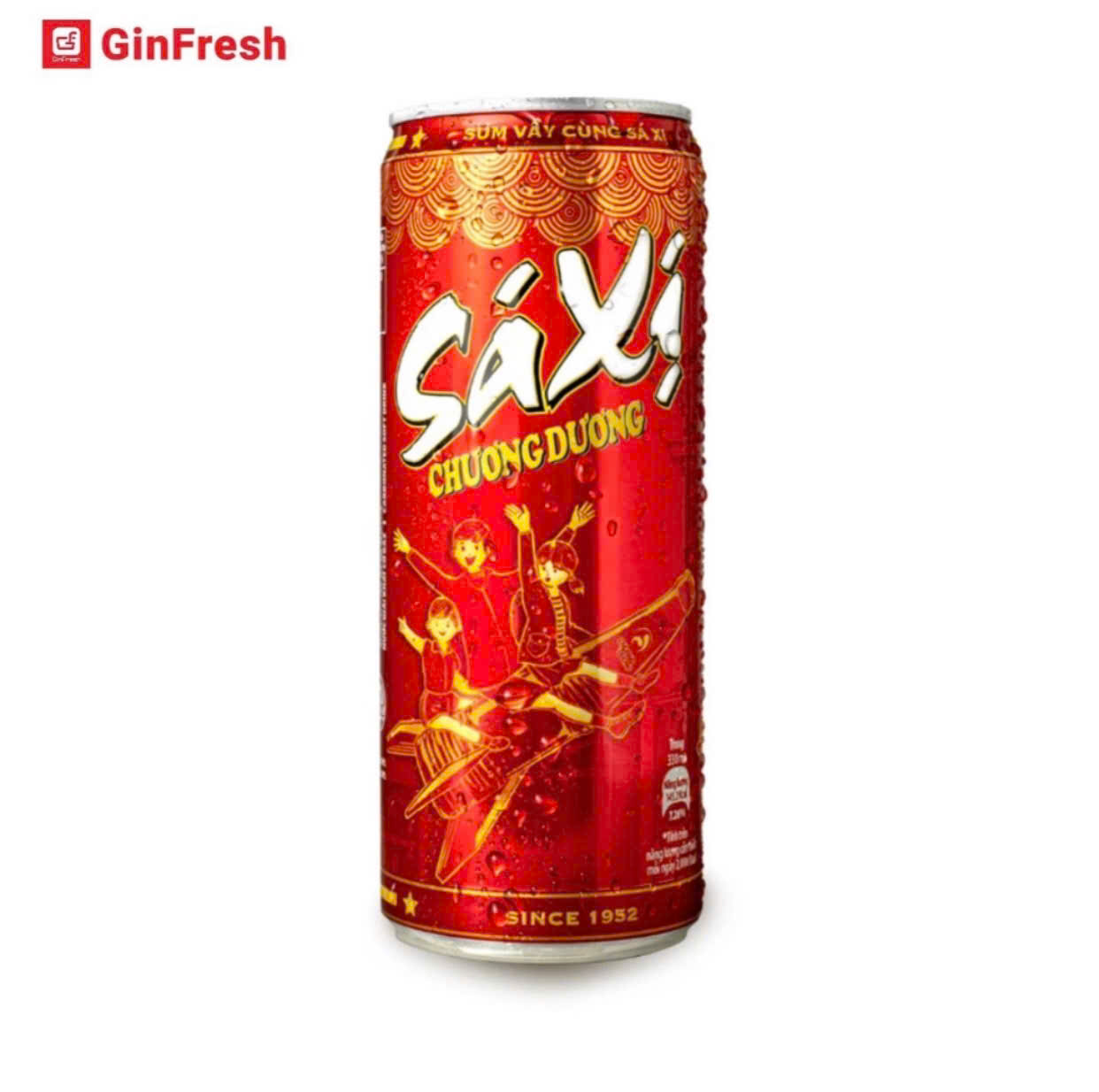 Sá Xị Chương Dương & Zero Lon (330ml)