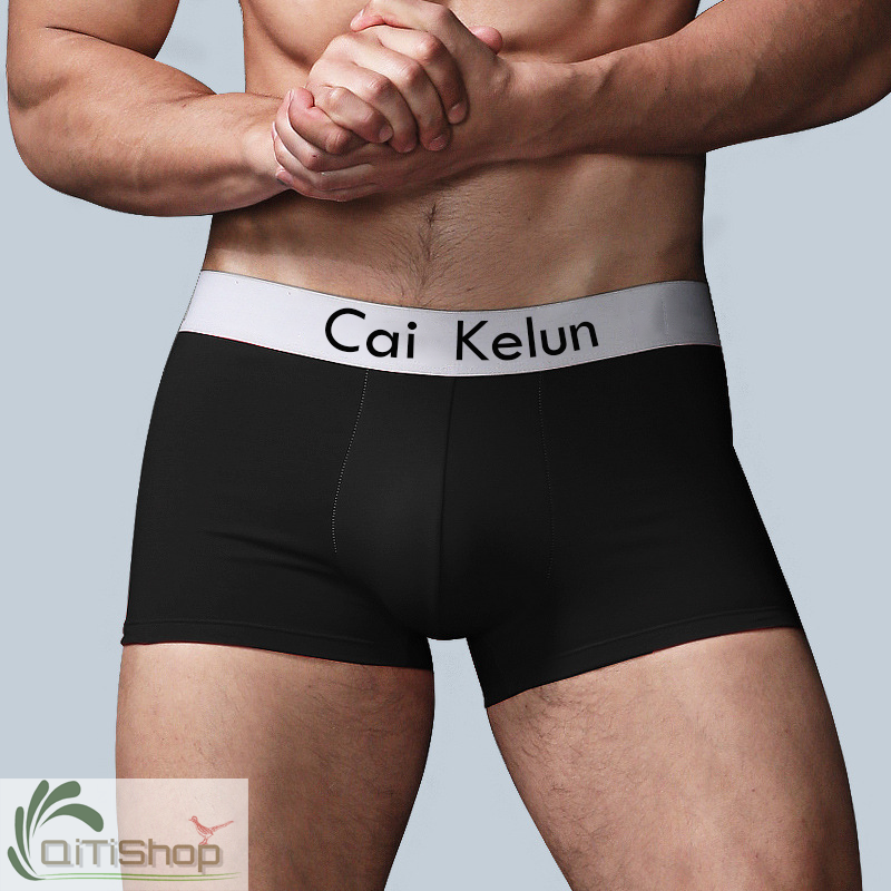 [HCM]Combo 4 Quần Sịp Đùi Nam - Boxer Nam Cotton Lụa Thoáng Khí (4 Màu) Bigsize Nam