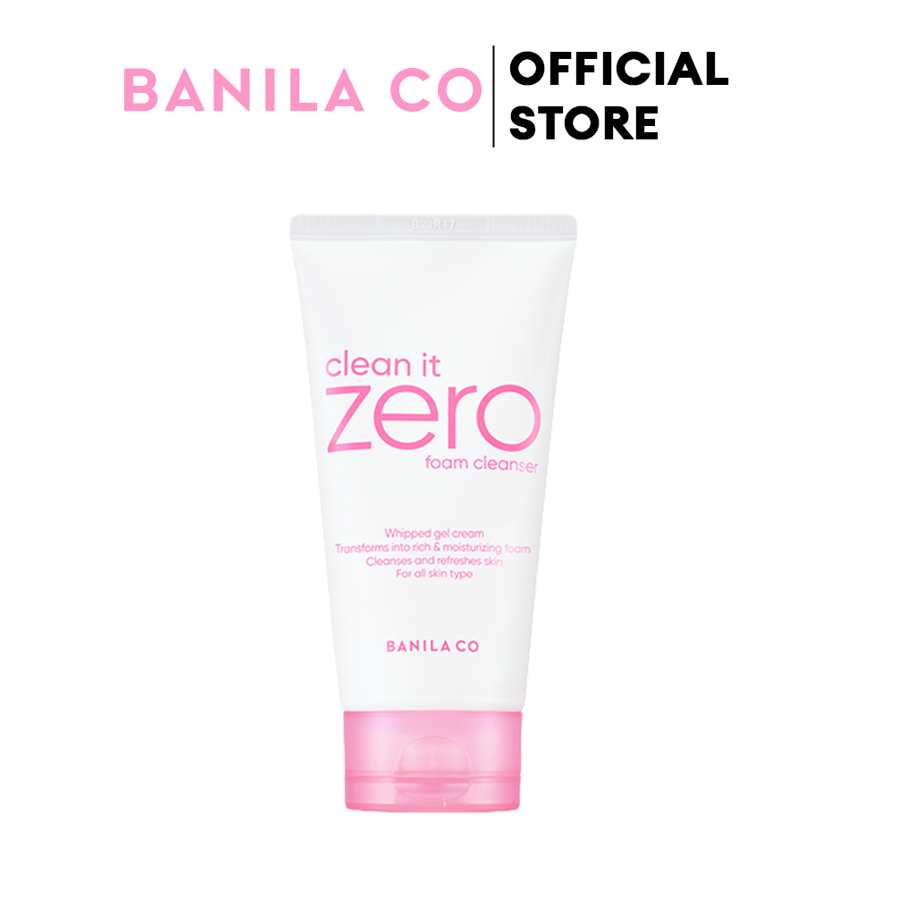 Sữa rửa mặt banila co zero foam cleanser 150ml nhẹ dịu cho mọi loại da