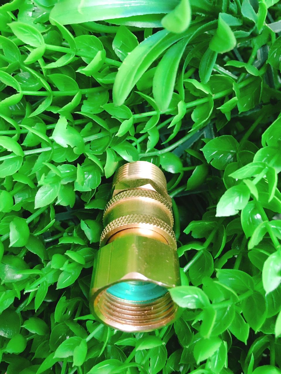 Khớp nối nhanh dây cấp nước ra máy xịt rửa áp lực cao, máy rửa xe giúp lắp đặt tháo lắp dây đầu ra nhanh hơn