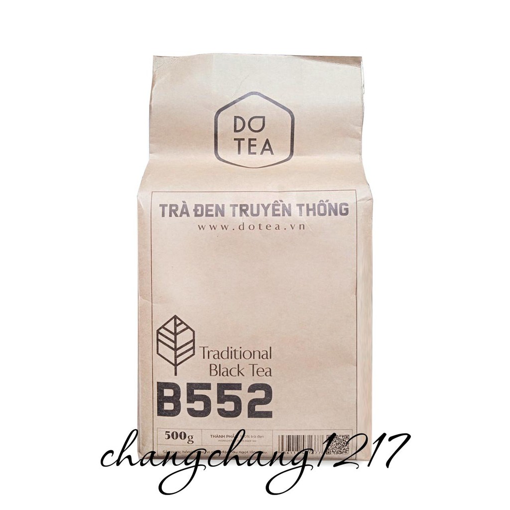 Trà Đen Truyền Thống Pha Trà Sữa Do Tea Dotea B552 Gói 500gr