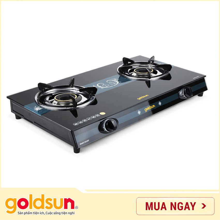 Bếp gas dương goldsun ba2207 – hàng chính hãng