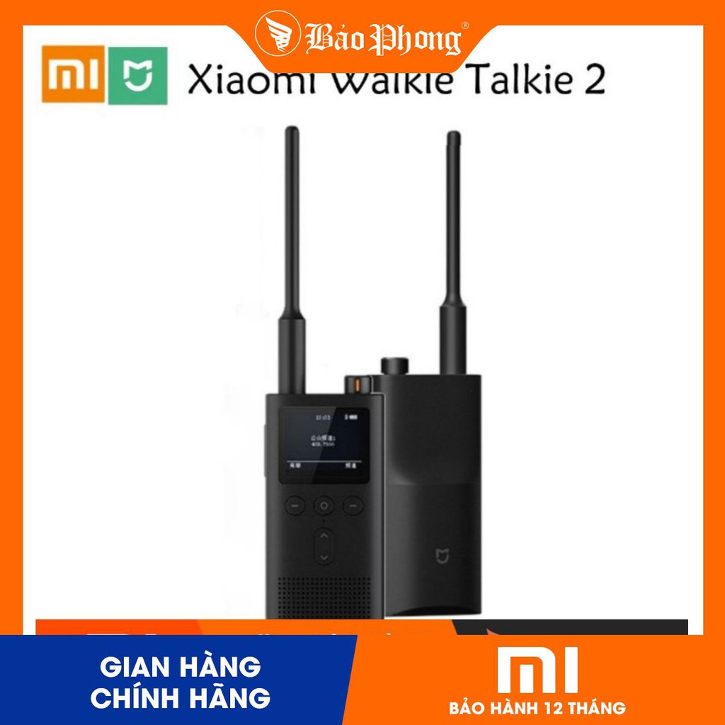 [Trả góp 0%]Bộ đàm thông minh XIAOMI Walkie Talkie Gen 2