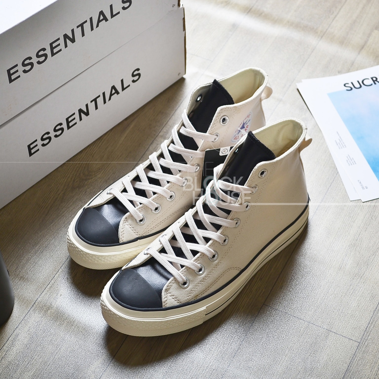 Giày Sneaker Converse 1970s X Fear of God High White  (Giày converse 70s FOG trắng+ tặng túi converse+ bill+ tất)
