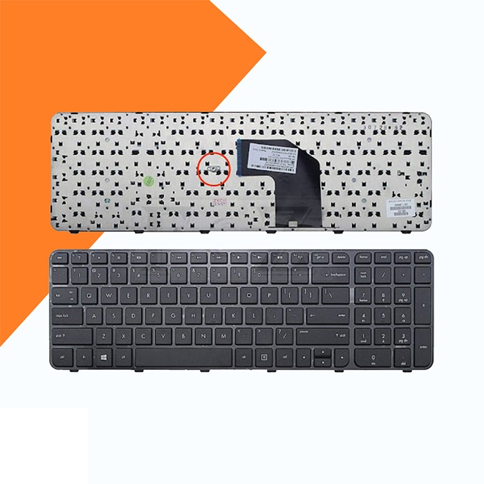 Bàn phím laptop hp pavilion g6 g6-2000, g6-2100, g6-2200, g6-2300 có khung