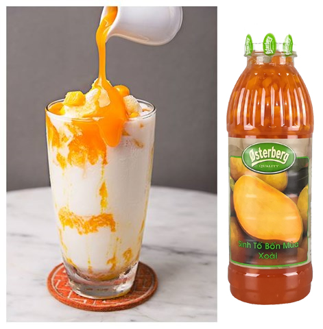 Sinh tố Osterberg Xoài - Mango Smoothie 1L