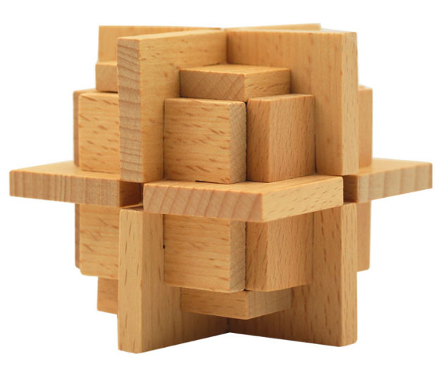 Giải đố gỗ Wood puzzle IQ
