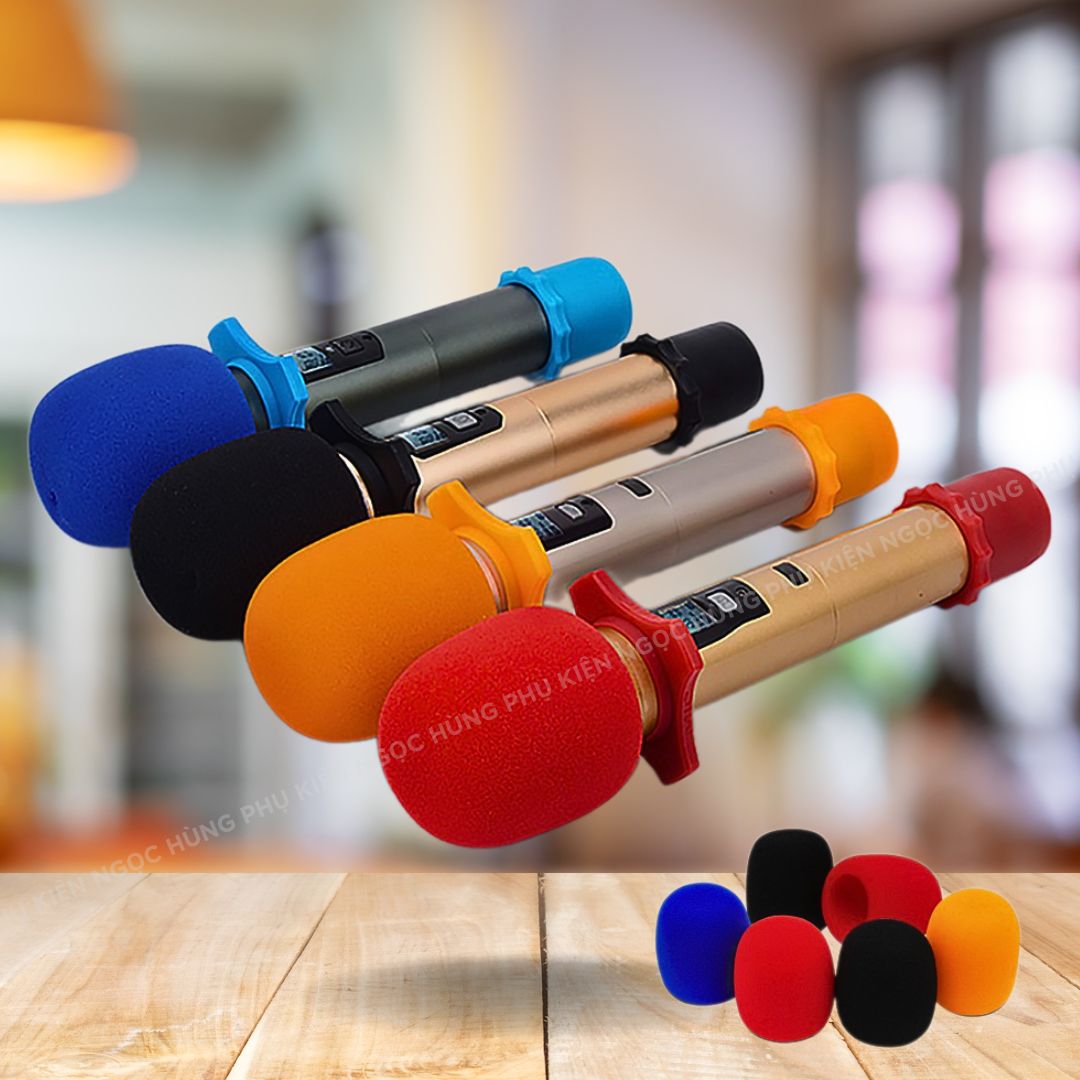 Bọc Micro Karaoke Chống Bụi Bẩn Cho Micro