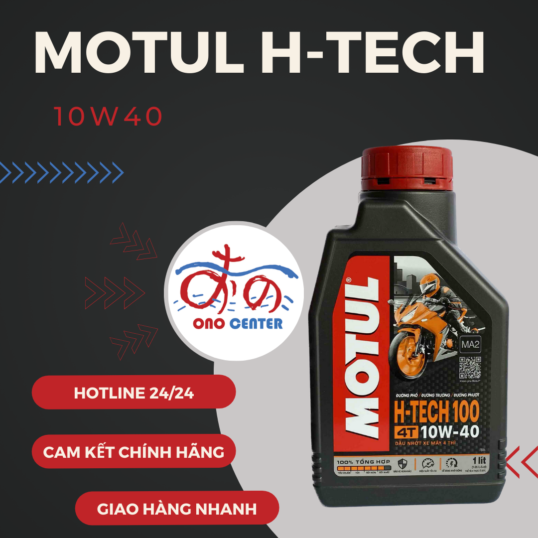 Motul 7000 (Htech) 10W40 (1L/Retail 800ml, 1L1, 1L2, 1L3, 1L4) Giá 282,000 Đồng*Miễn phí vận chuyển