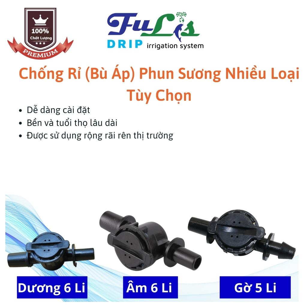 Chống Rỉ (Bù Áp) Phun Sương Nhiều Kích Thước Tùy Chọn Chất Lượng Giá Rẻ Chính Hãng - stnnfulis