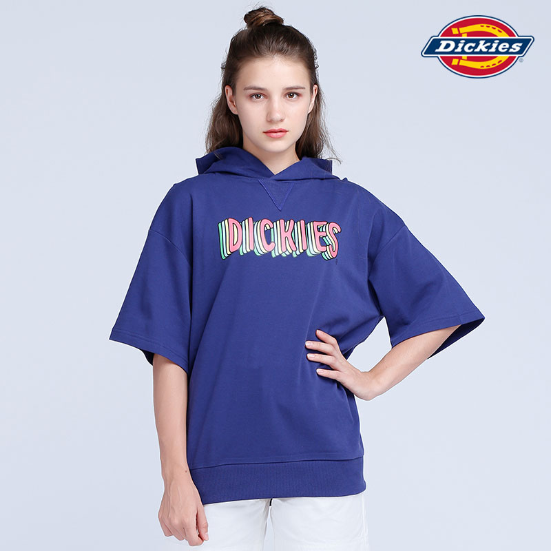 [HCM]Áo hoodie dickies tay lửng sử dụng chất liệu 100% cotton kết hợp với dáng áo sweatshirt cá tính đảm bảo sẽ khiến bạn ngay lập tức biến hóa thành một cô nàng năng động