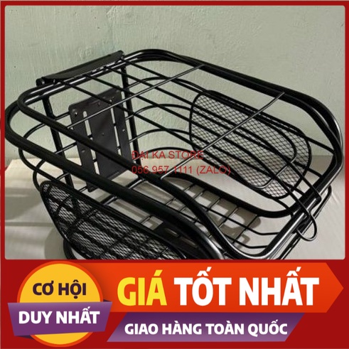 Rổ sắt ,rổ nhựa xe đạp điện huy xe điện