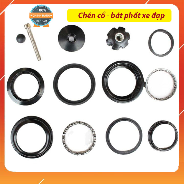 Bộ chén cổ xe đạp thể thao size 44mm, bát phốt vòng bi xe đạp