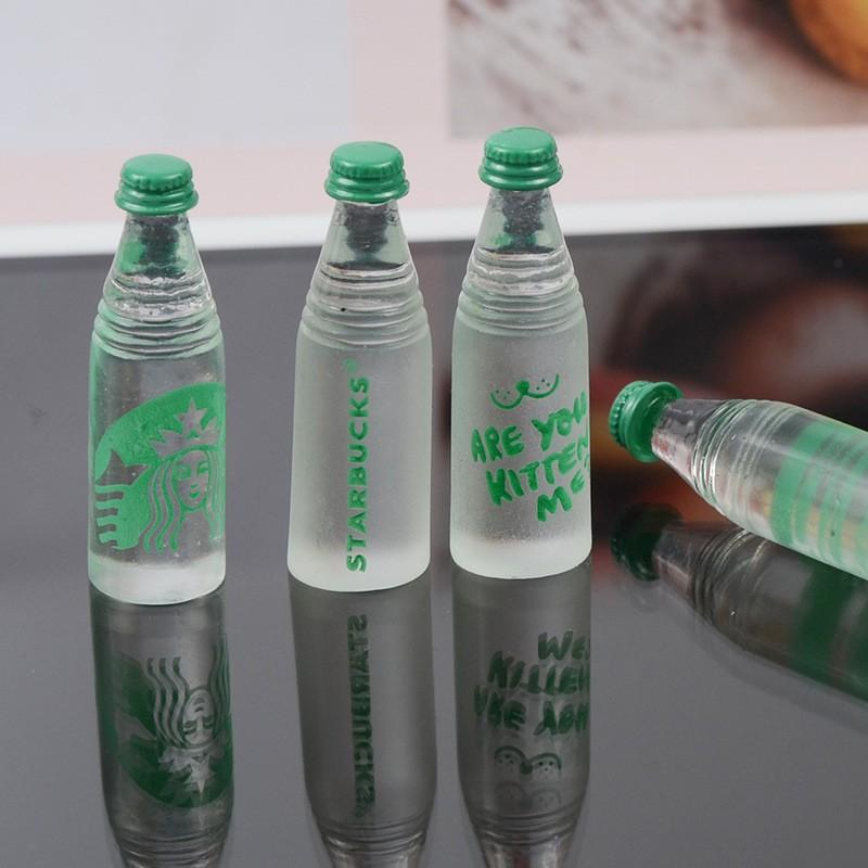 Charm Slime Mô hình set 04 Chai nước ngọt StarBucks HKTCharm