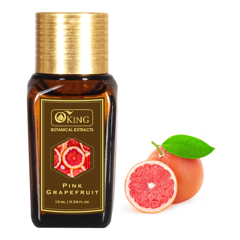 Tinh dầu bưởi hồng nguyên chất Oking thư giãn xông phòng 10ml