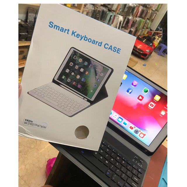 Bao da bàn phím bluetooth ipad air / air 2 / pro 9.7 2017 / pro 9.7 2018