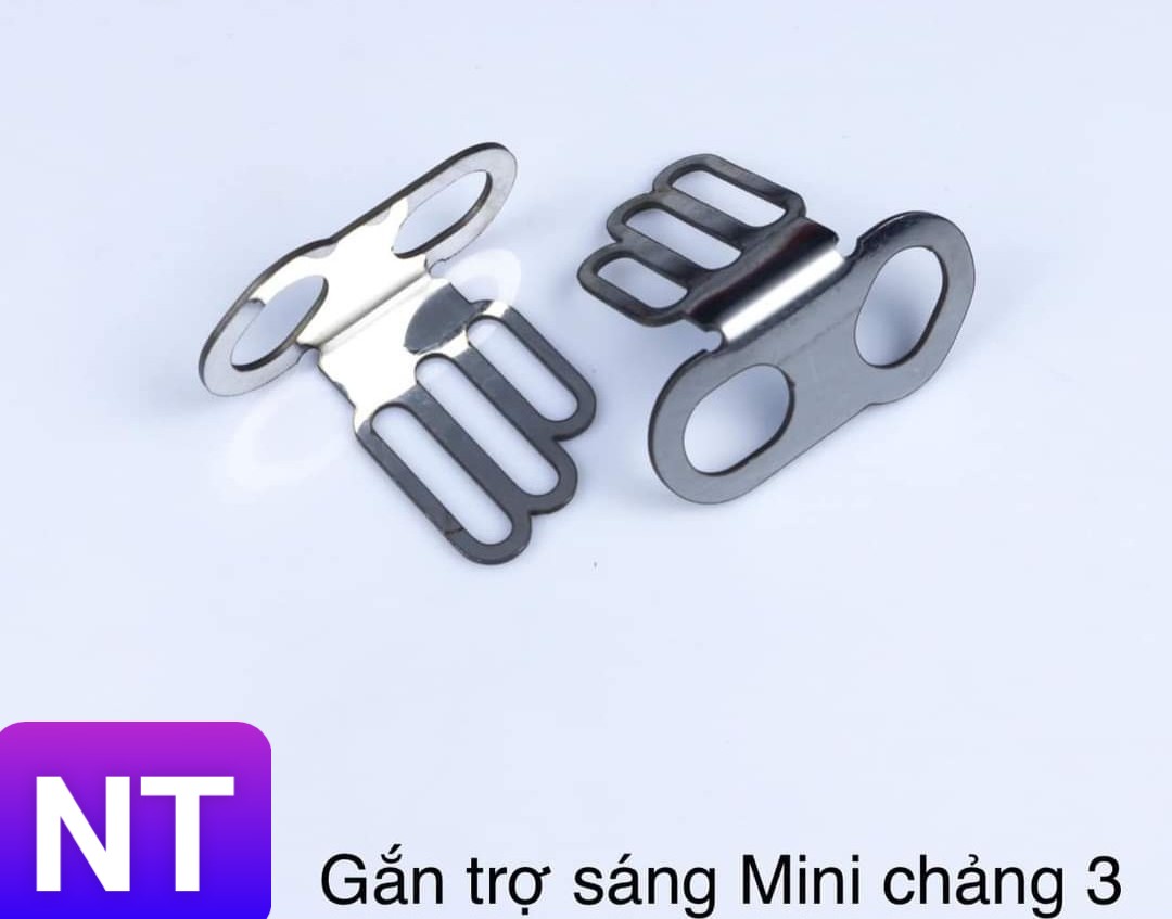 Cặp Pat gắn trợ sáng bi mini ngay ốc chân phuộc