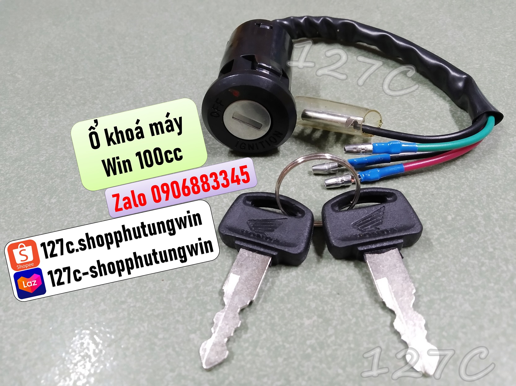 Ổ khoá máy win 100cc