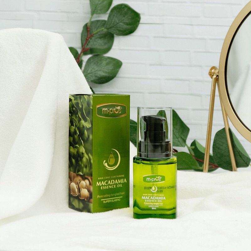 Tinh Dầu Dưỡng Làm Mềm Mượt Tóc, Chống Rối Xù Chiết Xuất Từ Macadamia M.pros Essence Oil Preventing Tangled Hair 30ml