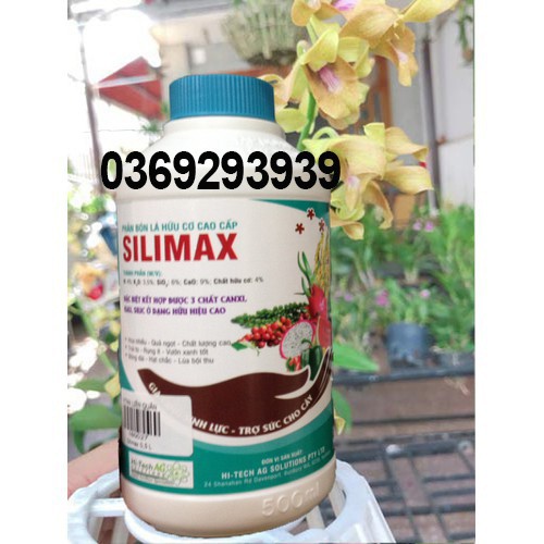 Phân bón lá hữu cơ Silimax chính hãng Lộc Trời 500ml