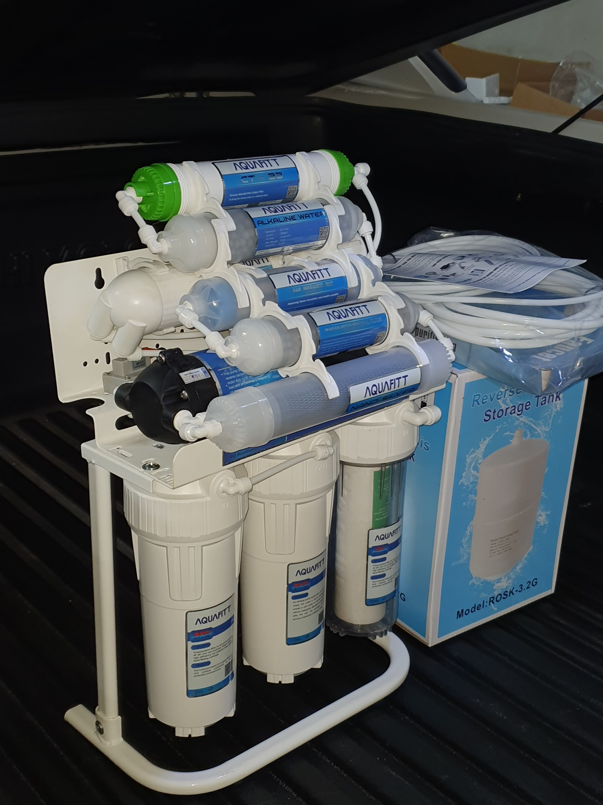 Máy lọc nước nhiễm mặn chuyên dụng Aqua 9 lõi