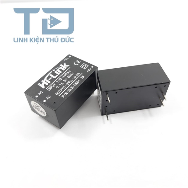 Module nguồn ac-dc hi-link hlk-pm01 5vdc 3w