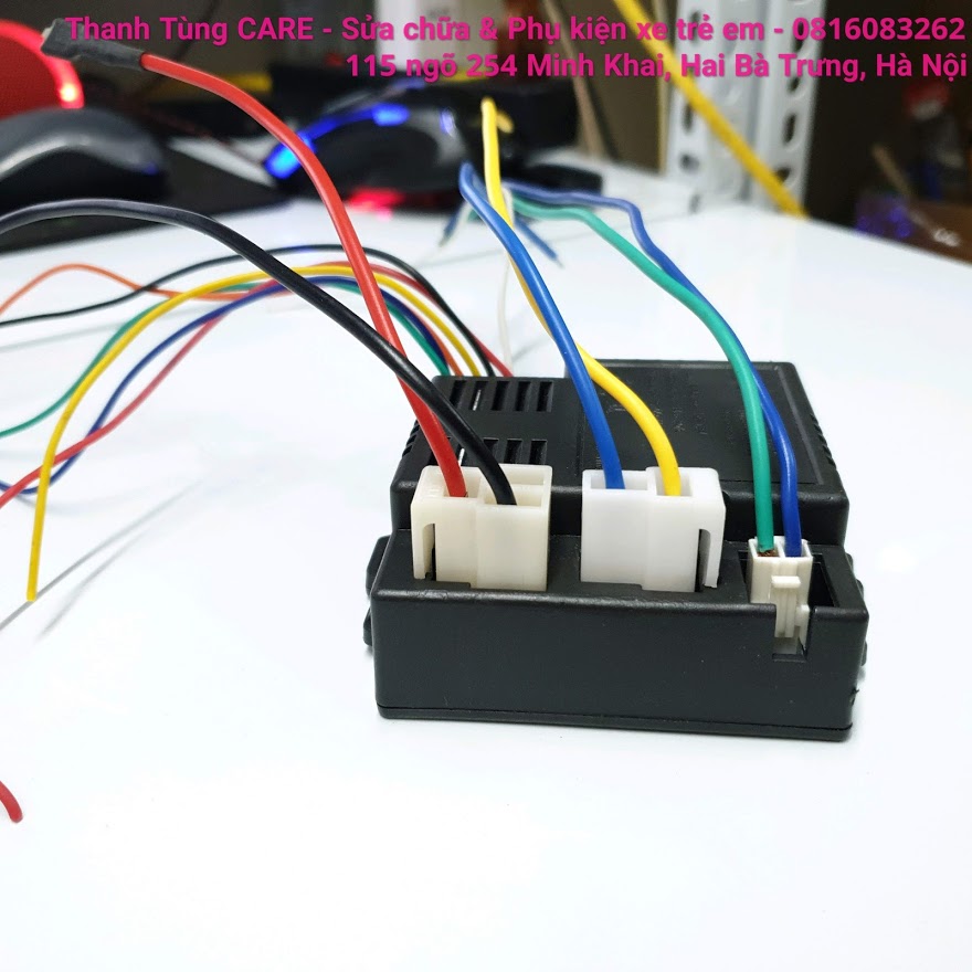 Rắc cắm Bo mạch xe điện trẻ em - Bộ rắc cắm trên bo mạch cho Ô tô, Xe máy điện trẻ em