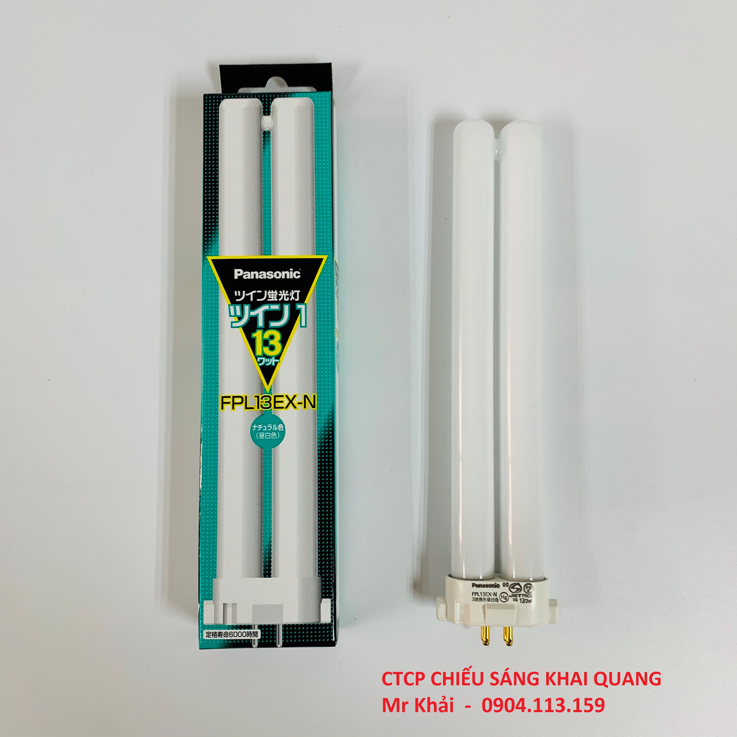 (SALE) Bóng đèn bàn Panasonic FPL13EX-N công suất 13W