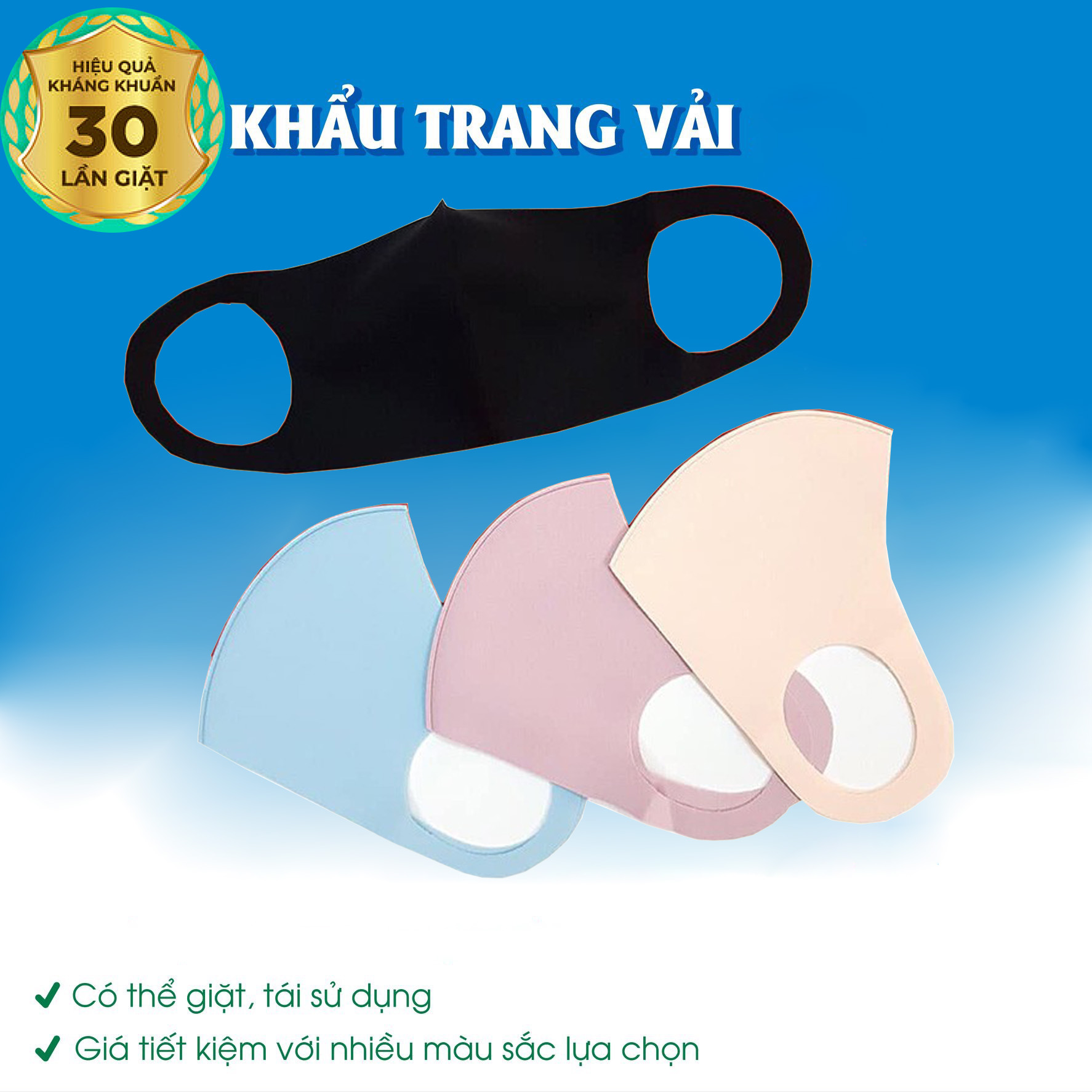 [HCM](COMBO 5 CHIẾC) Khẩu trang 3D Khẩu trang vải không dệt 3D mask với thiết kế 3D thông minh Ôm vừa khít khuôn mặt - Lớp lọc đa cấu trúc giúp lọc tối đa khói bụi và vi khuẩn trong không.
