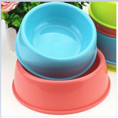 Bát Ăn Uống Hình Tròn Trơn Chó Mèo NHỰA NHẬT CỨNG ĐỦ SIZE
