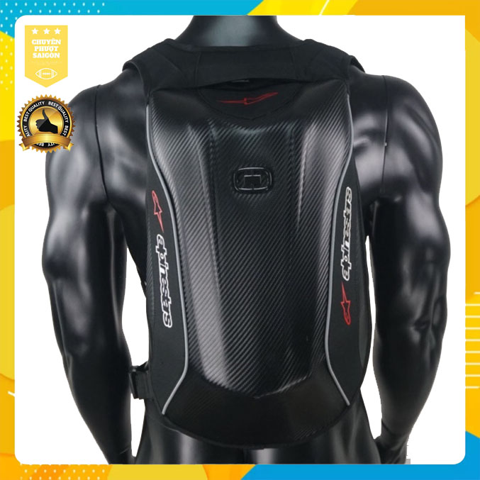 BALO MAI RÙA DẠNG HỘP KIÊM GIÁP LƯNG CHỐNG TRỘM Alpinestars &DAISE