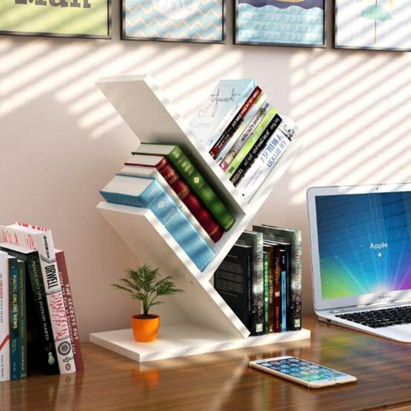 Kệ Sách Để Bàn Hình Cây - Kệ Sách Để Bàn Tiết Kiệm Diện Tích - GP113