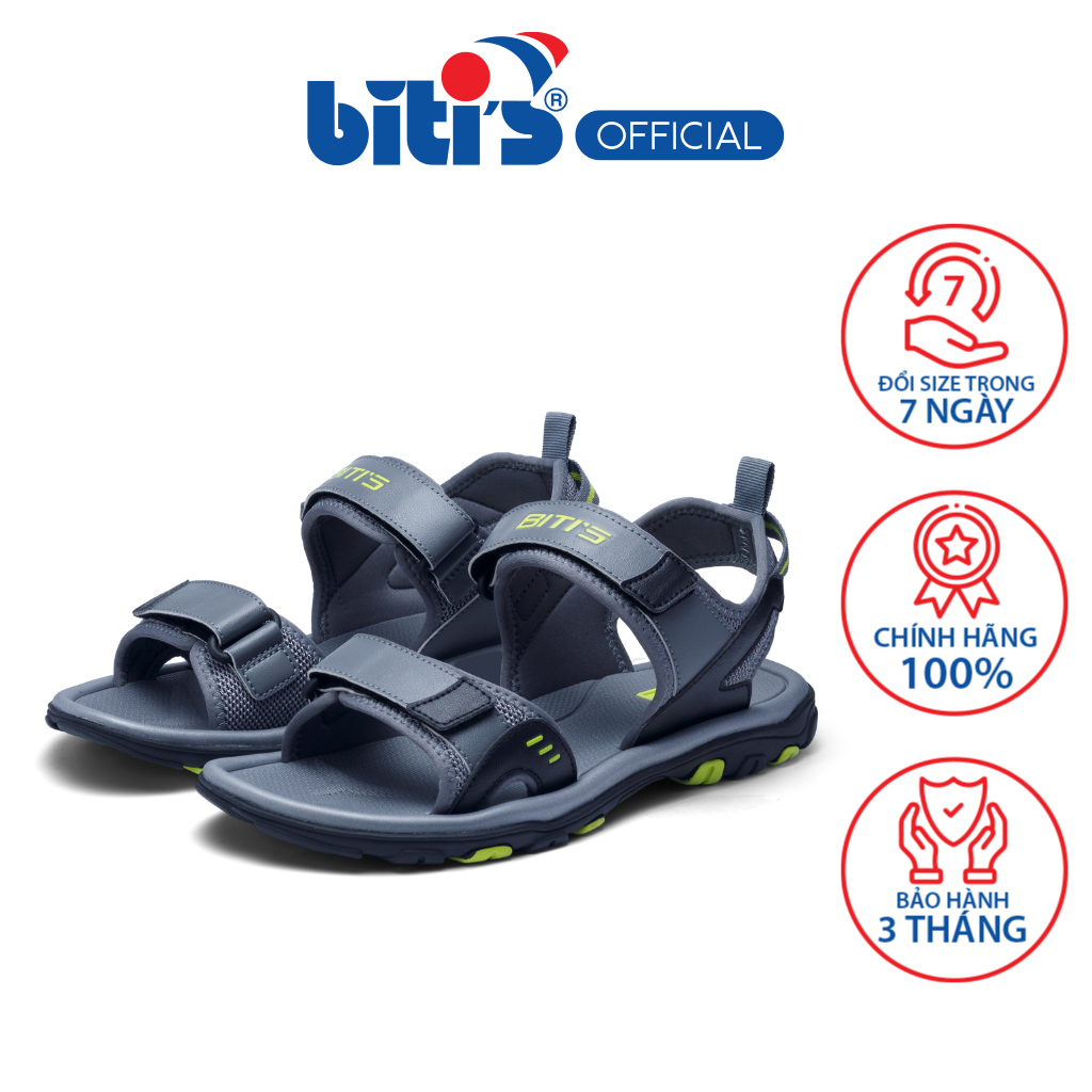 Sandal Biti's Nam Màu Xám BRM002200XAM