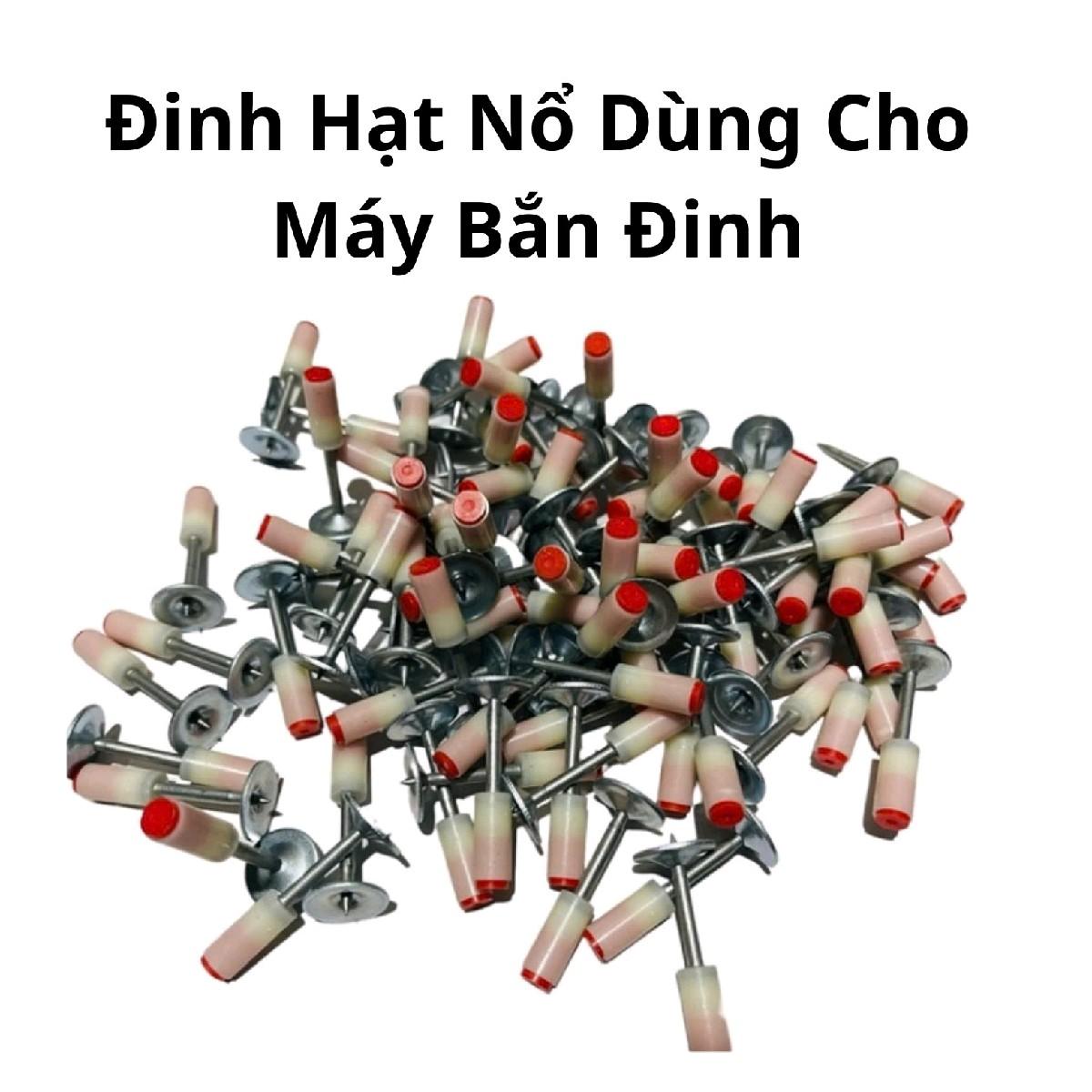 Đinh nấm hạt nổ dùng cho các dòng máy bắn đinh phổ thông-đinh dầu nổ 7.3mm-hàng xịn loại 1