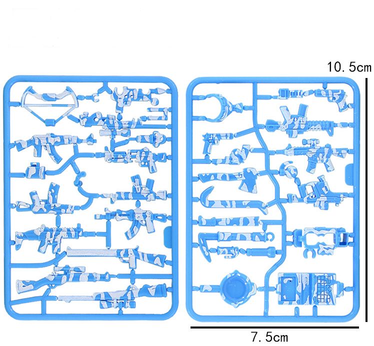 Phụ Kiện Army-Swat đồ chơi lắp ráp | Vỉ Trang Bị PUBG Cho Minifigures
