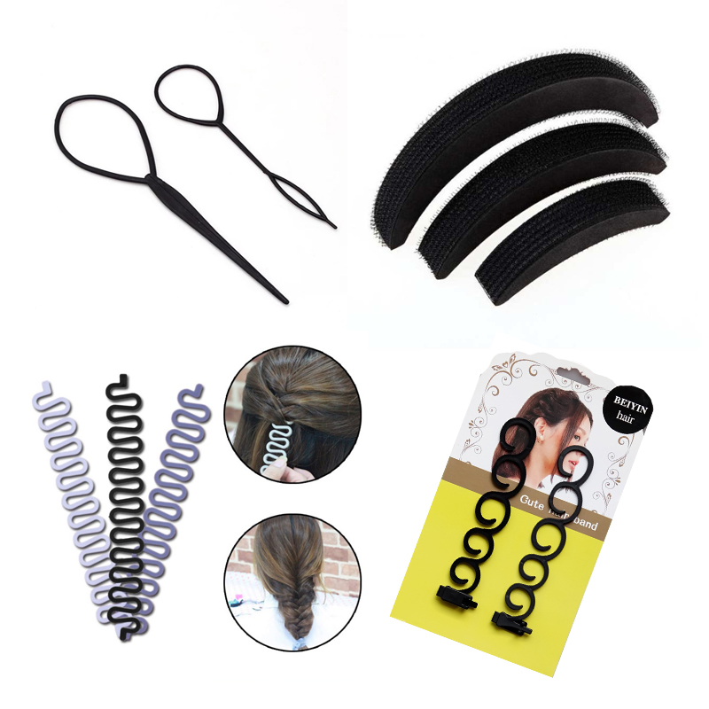 ⭐ Combo 4 dụng cụ tạo kiểu tóc cho bạn gái thoả thích sáng tạo kiểu tóc cho riêng mình - monster BEAUTY