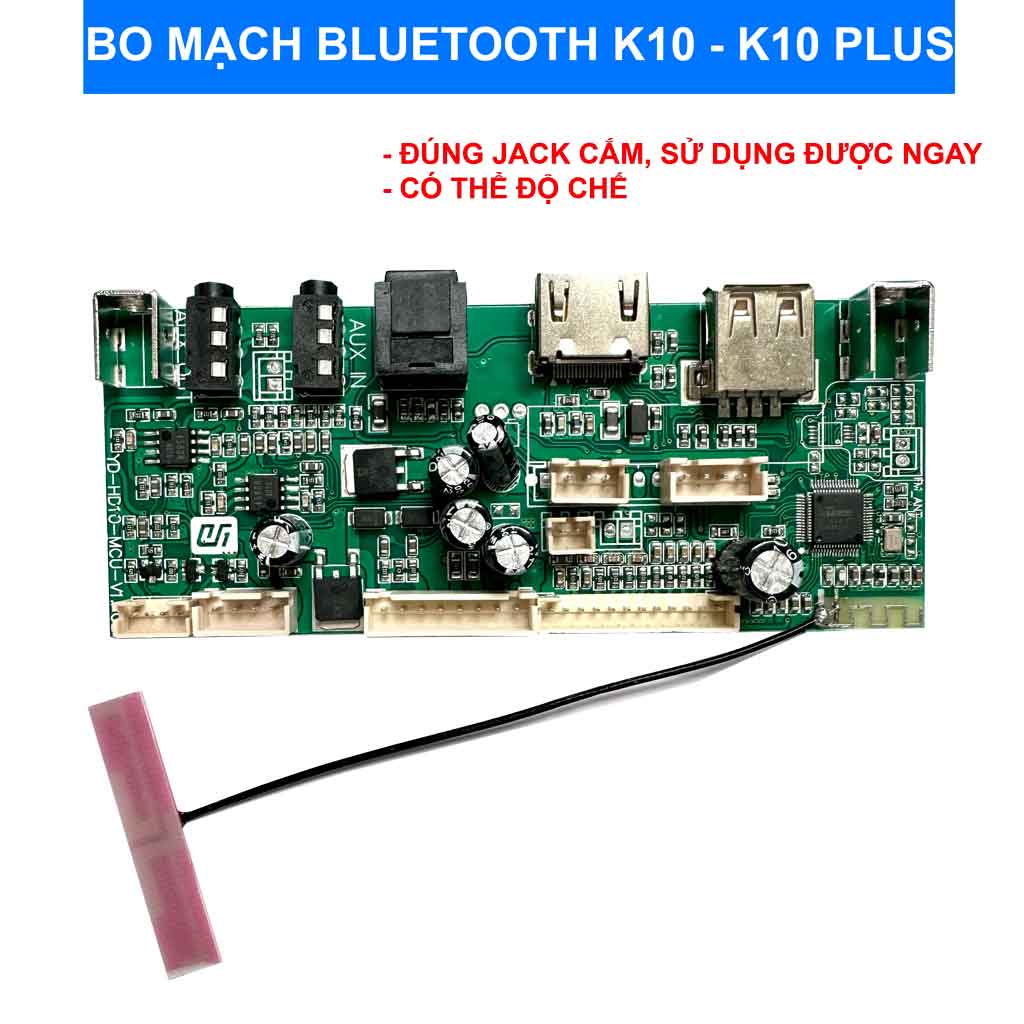 Mạch bluetooth k10, bluetooth mạch xách tay k10, mạch echo bo k10, độ chế hoặc thay thế mạch bluetooth k10