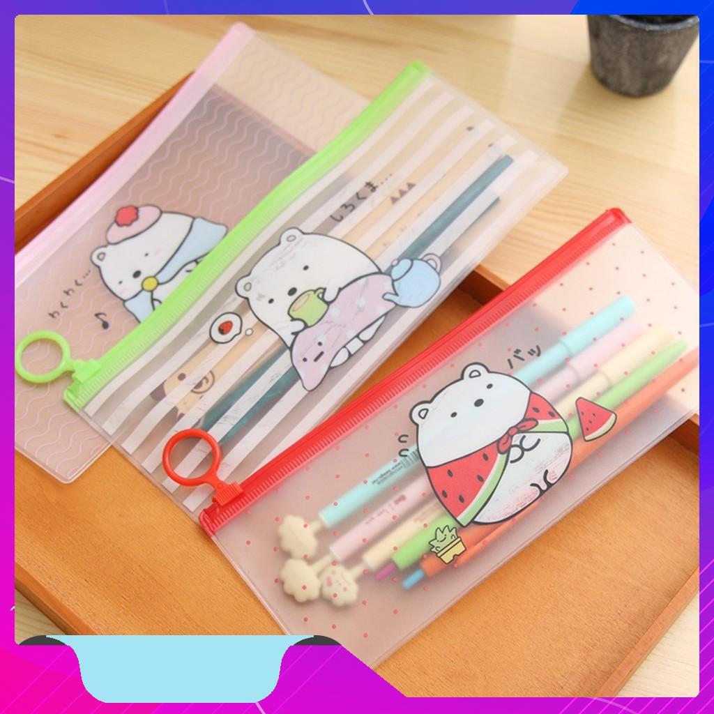 Combo 2 chiếc túi đựng bút mèo béo kute