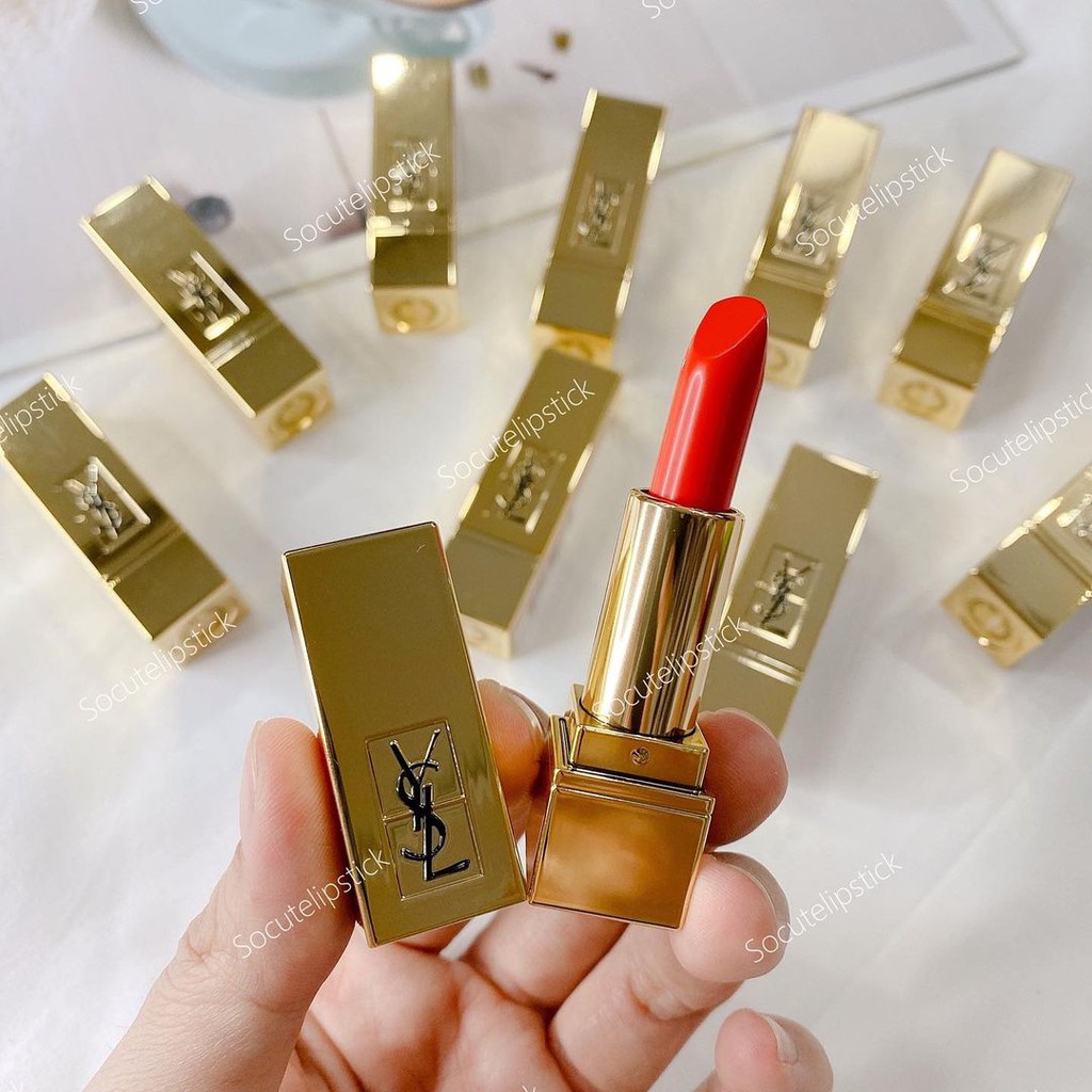 Son yssl rouge pur couture mini màu 01 le rouge - 13 le orange - 1966 libre - 70 le nude - 1966