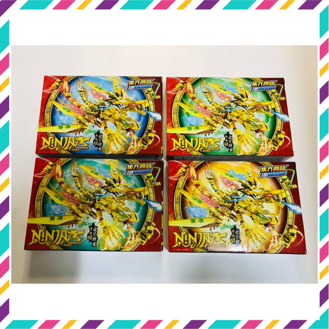 Lego ninjago, lego ninjago rồng, ninjago robot, đồ chơi lắp ráp mẫu mới 512/1036