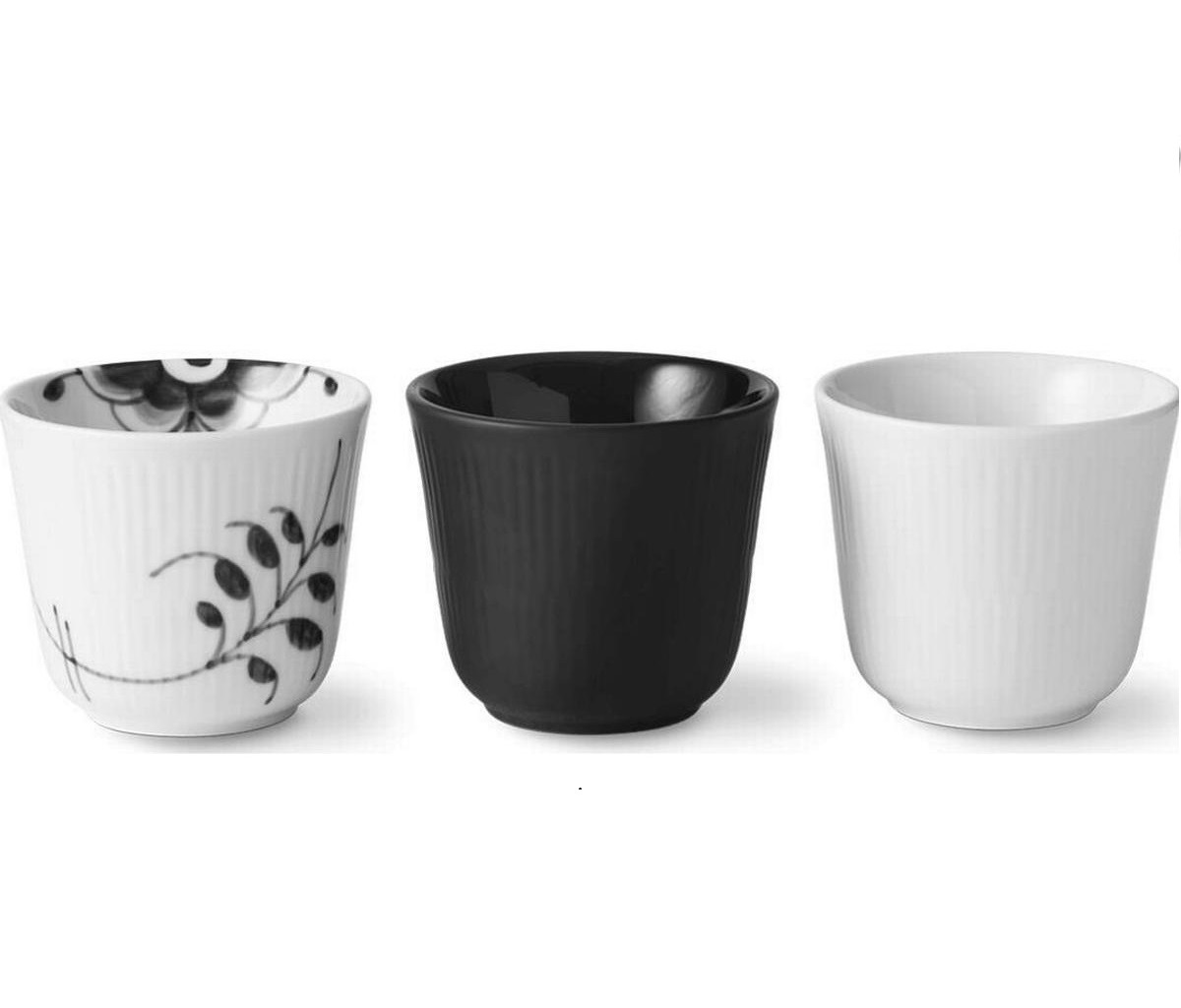 [Trả góp 0%] Hộp quà tặng Royal Copenhagen - History gồm 3 cốc dung tích 260ml chất liệu sứ