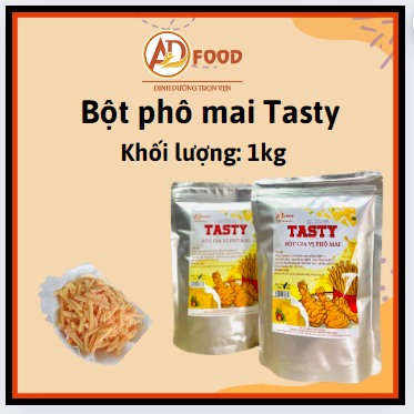 1kg Bột phô mai Tasty dùng làm gia vị lắc gà rán