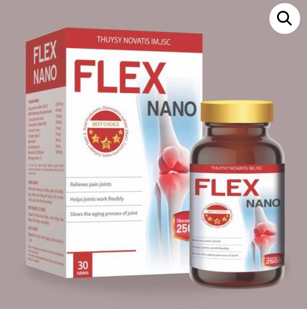 Viên uống thấp khớp flex nano -thuysy novatic im.jsc