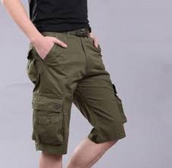 Quần sọc kaki túi hộp
